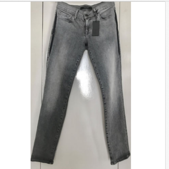 J BRAND JEANS HIPSTER LOW RISE EARL GRAY - Picture 1 of 4